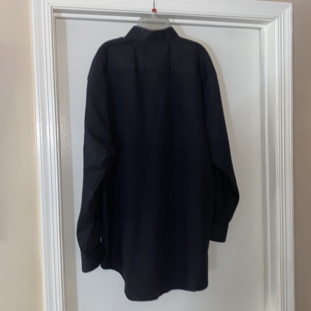 GUC Men’s mds Black Button Down Shirt Size 17 32/34 - Picture 2 of 7